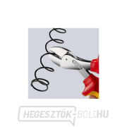 Kompakt drótvágó nagy fogaskerékkel KNIPEX X-Cut® 73 06 160 Előnézet 