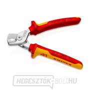 Szigetelt kábelvágó többkomponensű hüvelyekkel KNIPEX 160 mm VDE Előnézet 