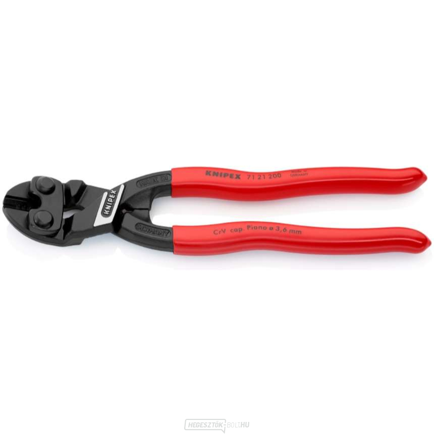 Knipex 71 21 200 CoBolt® karos fogó - oldalsó csapszeg Knipex 71 21 200 CoBolt® karos fogó - oldalsó csapszeg gallery main image