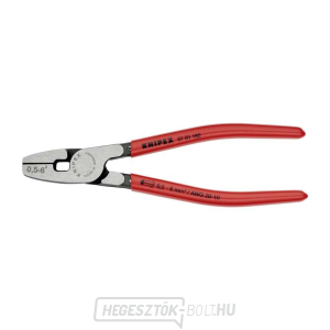 Krimpelő fogó véghüvelyekhez 180 mm Knipex 97 81 180 Elülső töltéssel Krimpelő fogó véghüvelyekhez 180 mm Knipex 97 81 180 Elülső töltéssel gallery main image