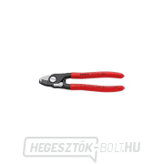Kábelolló 165 mm KNIPEX 95 41 165 - edzett fogó, műanyag hüvelyes lecsupaszítóval Kábelolló 165 mm KNIPEX 95 41 165 - edzett fogó, műanyag hüvelyes lecsupaszítóval gallery main image