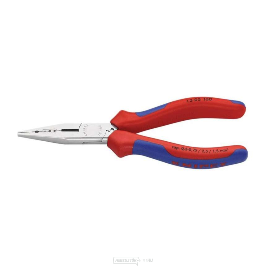 Vezetékfogó 160 mm Knipex 13 05 160