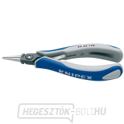 Knipex 34 32 130 precíziós elektronikai fogó 130 mm - polírozott fej, többkomponensű markolatokkal gallery main image