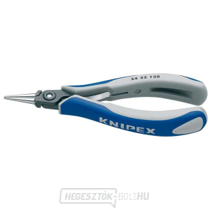 Knipex 34 32 130 precíziós elektronikai fogó 130 mm - polírozott fej, többkomponensű markolatokkal gallery main image