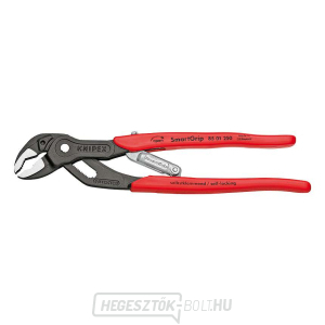 SmartGrip 250 mm-es fogó automatikus beállítással. Knipex 85 01 250 - DIN ISO 8976 - polírozott fej, műanyag markolatokkal SmartGrip 250 mm-es fogó automatikus beállítással. Knipex 85 01 250 - DIN ISO 8976 - polírozott fej, műanyag markolatokkal gallery main image