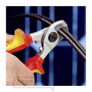 Kábelolló 165 mm VDE. KNIPEX 95 16 165 - krómozott, többkomponensű hüvelyek Kábelolló 165 mm VDE. KNIPEX 95 16 165 - krómozott, többkomponensű hüvelyek náhled