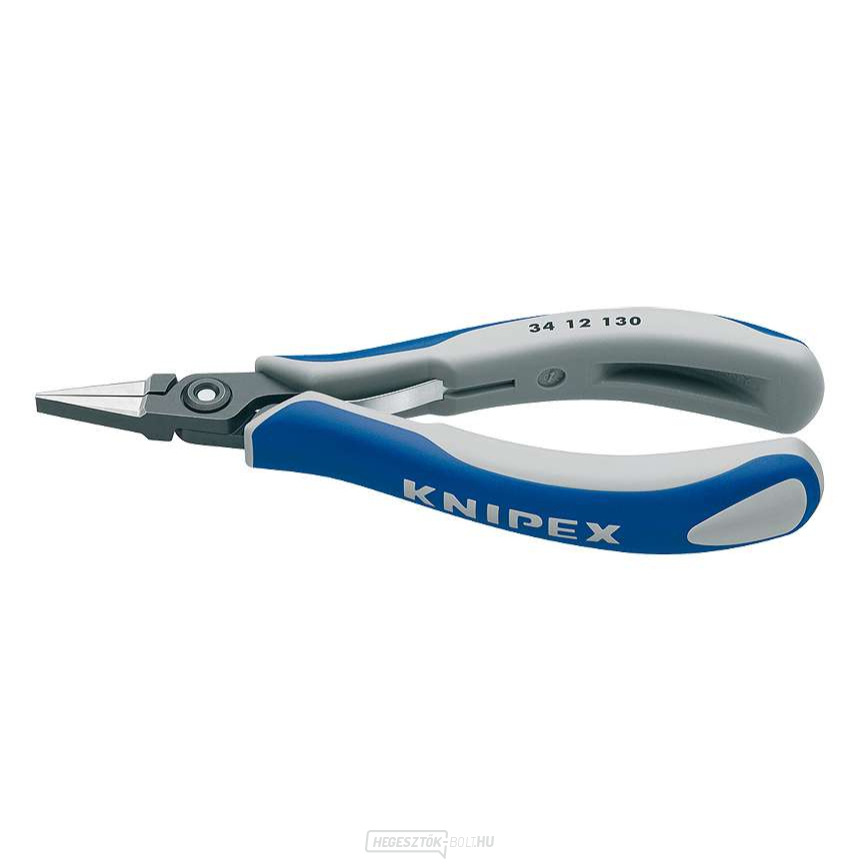Precíziós elektronikai fogó 135 mm Knipex 34 12 130 - polírozott fej, többkomponensű markolatokkal Precíziós elektronikai fogó 135 mm Knipex 34 12 130 - polírozott fej, többkomponensű markolatokkal gallery main image