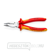 Keskeny kombinált fogó 185 mm VDE Knipex 08 26 185 SB Előnézet 