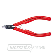 Elektronikai oldalvágó 125 mm KNIPEX 75 12 125 - polírozott fej, többkomponensű hüvelyek gallery main image