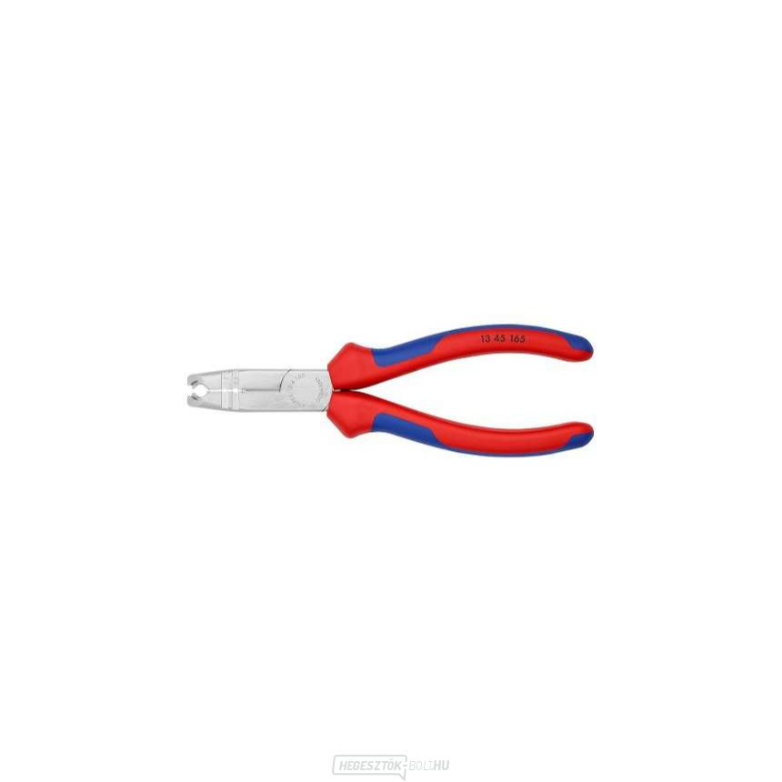 KNIPEX csíkozófogó 13 45 165, 165 mm - krómozott fogó, többkomponensű hüvelyek