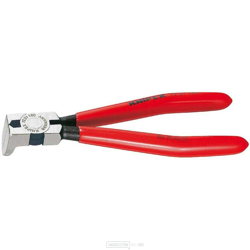 Oldalvágó fogó műanyaghoz 85° 160 mm KNIPEX 72 21 160 - polírozott fej, műanyag hüvelyek