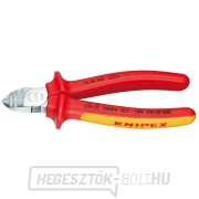 Oldalvágó csíkozó fogó 160 mm VDE KNIPEX 14 26 160 - krómozott, többkomponensű hüvelyek gallery main image