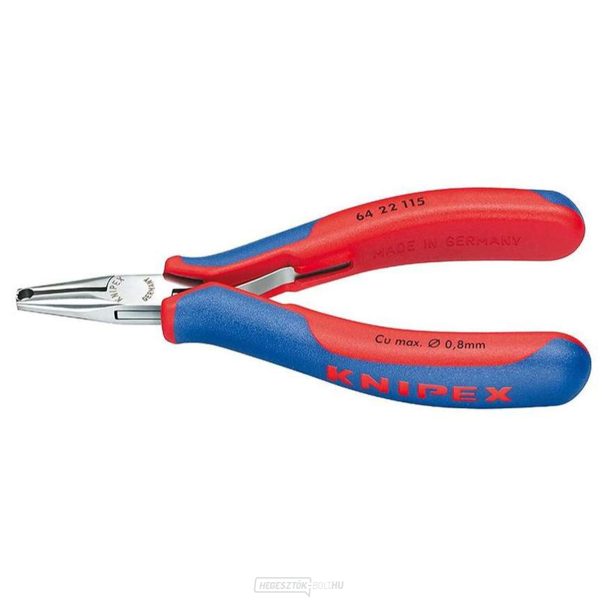 Elektronikai vágók 115 mm KNIPEX 64 22 115 - polírozott fej, többkomponensű hüvelyek