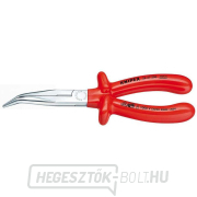 Félköríves fogó pengékkel (csőrös) 200 mm KNIPEX 26 27 200 - 1000V. Krómozott, VDE szigeteléssel Félköríves fogó pengékkel (csőrös) 200 mm KNIPEX 26 27 200 - 1000V. Krómozott, VDE szigeteléssel gallery main image