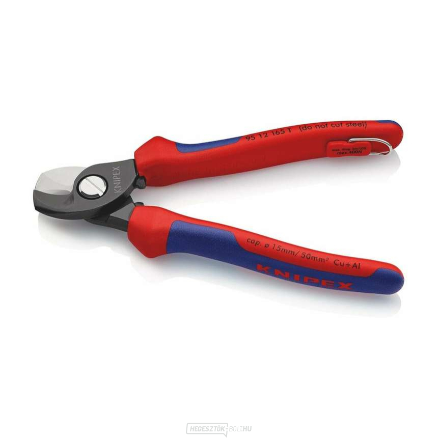 165 mm-es kábelolló Knipex 95 12 165 T