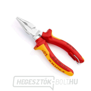 Keskeny kombinált fogó 145 mm-es, rögzítőszemmel Knipex 08 26 145 T BK VDE gallery main image