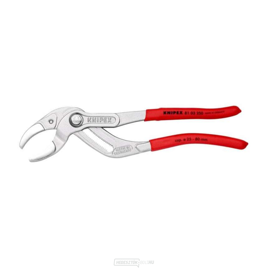 Fogó szifonokhoz és csatlakozókhoz 250 mm Knipex 81 03 250