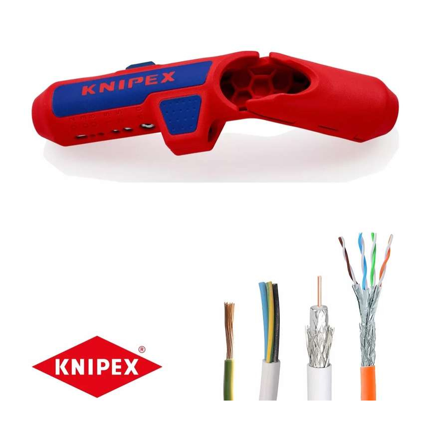 KNIPEX ErgoStrip 16 95 01 SB univerzális szerszám jobbkezes felhasználók számára