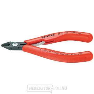 Oldalvágók elektronikához 125 mm KNIPEX 75 22 125 - polírozott fej, többkomponensű hüvelyek Oldalvágók elektronikához 125 mm KNIPEX 75 22 125 - polírozott fej, többkomponensű hüvelyek gallery main image