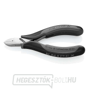 Elektronikai oldalvágó 115 mm KNIPEX 77 02 115 ESD - polírozott fej, többkomponensű hüvelyek gallery main image