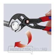 KNIPEX Cobra® QuickSet fogó 87 21 300, 300 mm - polírozott fej, csúszásmentes fogantyú, fekete színű Előnézet 