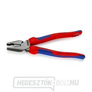 Power kombinált fogó Power 225 mm Knipex 02 02 02 225 T BK rögzítőszemmel Előnézet 