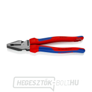 Power kombinált fogó Power 225 mm Knipex 02 02 02 225 T BK rögzítőszemmel gallery main image