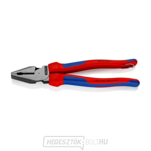 Power kombinált fogó Power 225 mm Knipex 02 02 02 225 T BK rögzítőszemmel gallery main image