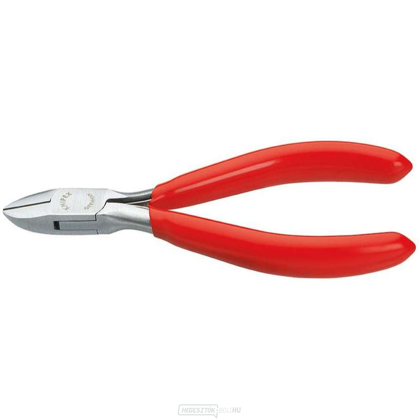 Oldalvágók elektronikához 115 mm KNIPEX 77 11 115 - csiszolt fej, műanyag hüvelyek Oldalvágók elektronikához 115 mm KNIPEX 77 11 115 - csiszolt fej, műanyag hüvelyek gallery main image