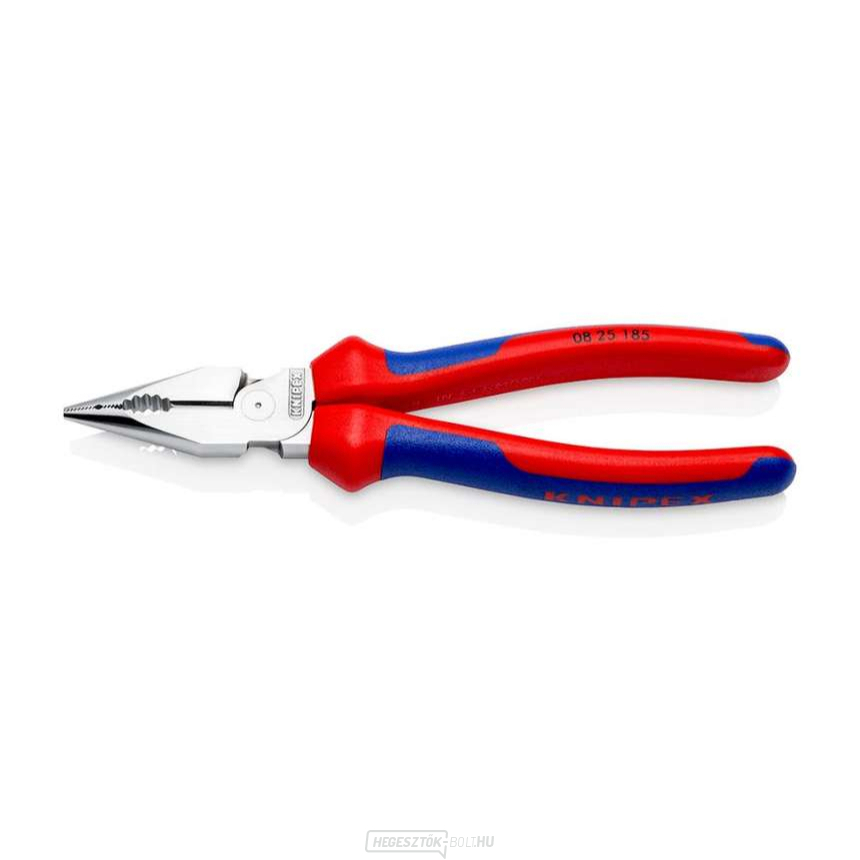 Kombinált keskeny lapos fogó 185 mm Knipex 08 25 185 SB