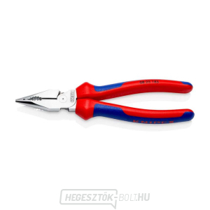 Kombinált keskeny lapos fogó 185 mm Knipex 08 25 185 SB Kombinált keskeny lapos fogó 185 mm Knipex 08 25 185 SB gallery main image