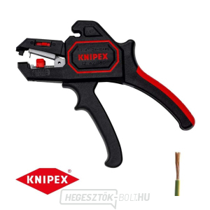 Önbeálló fogó a 180 mm-es csíkozáshoz. KNIPEX 12 62 180 - polírozott fej, többkomponensű hüvelyek gallery main image