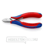 Oldalvágók elektronikához 115 mm KNIPEX 77 02 115 - polírozott fej, többkomponensű hüvelyek gallery main image