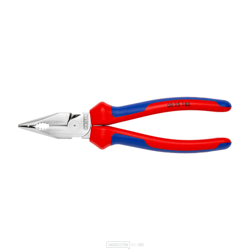 Kombinált keskeny lapos fogó 185 mm Knipex 08 25 185