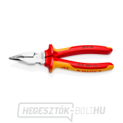 Kombinált keskeny lapos fogó 185 mm VDE Knipex 08 26 185 Előnézet 