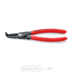 KNIPEX 48 41 J31 precíziós fogó belső gyűrűkhöz, 210 mm - csúszásmentes fogantyúval gallery main image