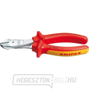 Erőműves oldalkés 160 mm - 1000V. KNIPEX 74 06 160 - krómozott, többkomponensű VDE hüvelyek gallery main image