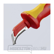 Szigetelt hüvelyes kés 1000V VDE, 155 mm Knipex 98 55 Előnézet 