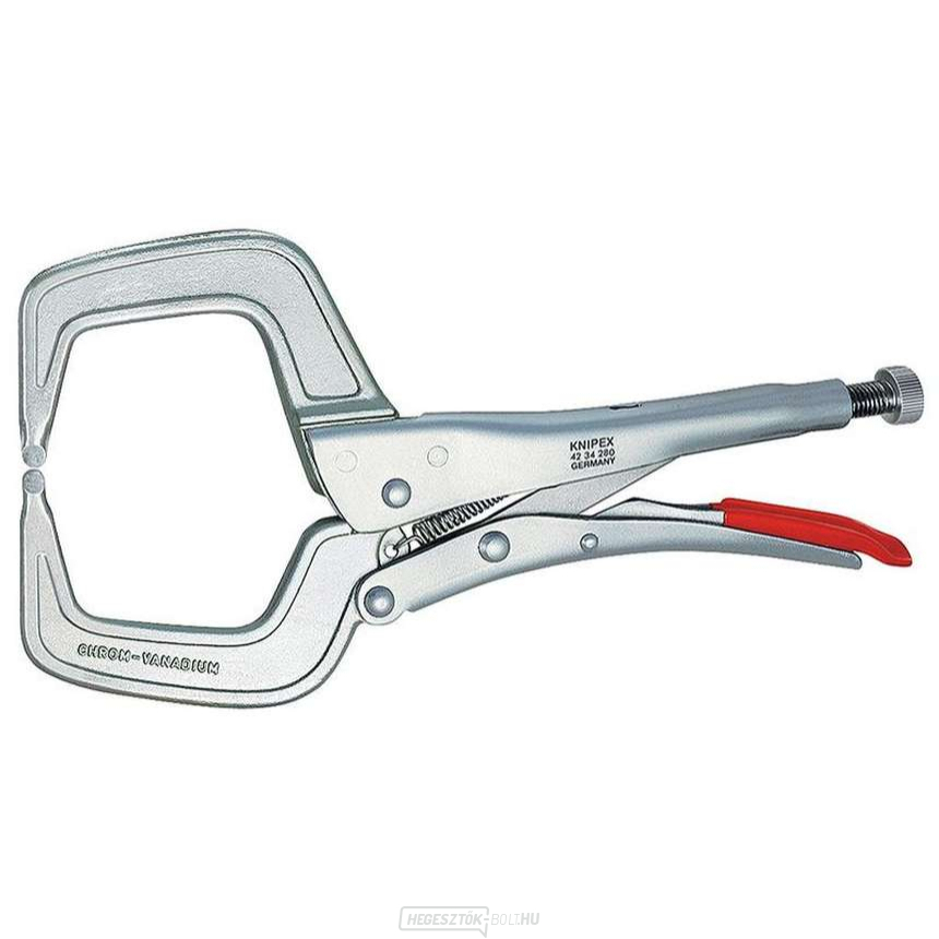 Önbefogó hegesztő fogó 280 mm KNIPEX 42 34 280 - krómozott