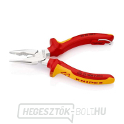 Keskeny kombinált fogó 145 mm, rögzítőszemmel Knipex 08 26 145 T VDE gallery main image