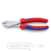 Elektromos oldalvágó 180 mm KNIPEX 74 05 180 - krómozott, többkomponensű hüvelyek gallery main image