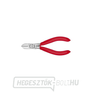 Oldalvágók elektronikához 130 mm KNIPEX 77 01 130 - polírozott fej, műanyag hüvelyek gallery main image
