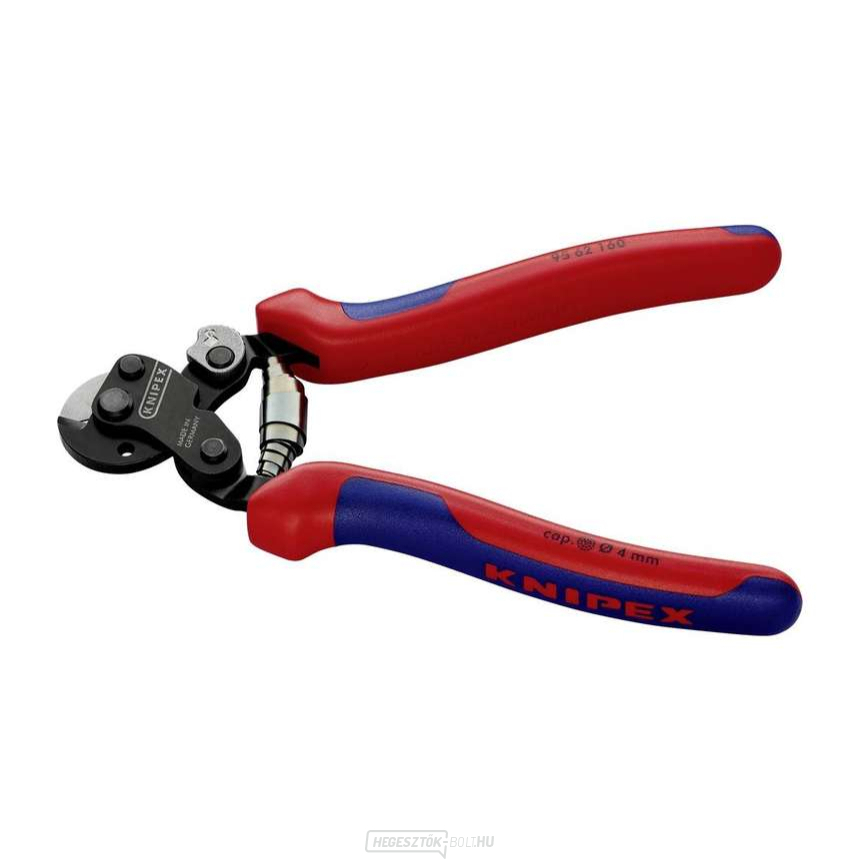 Knipex drótkötélolló 95 62 160 (4 mm-ig)