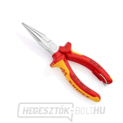 Félköríves fogó vágóéllel a rádiótechnikához Knipex 25 06 160 T - krómozott, többkomponensű VDE hüvely (160 mm) gallery main image