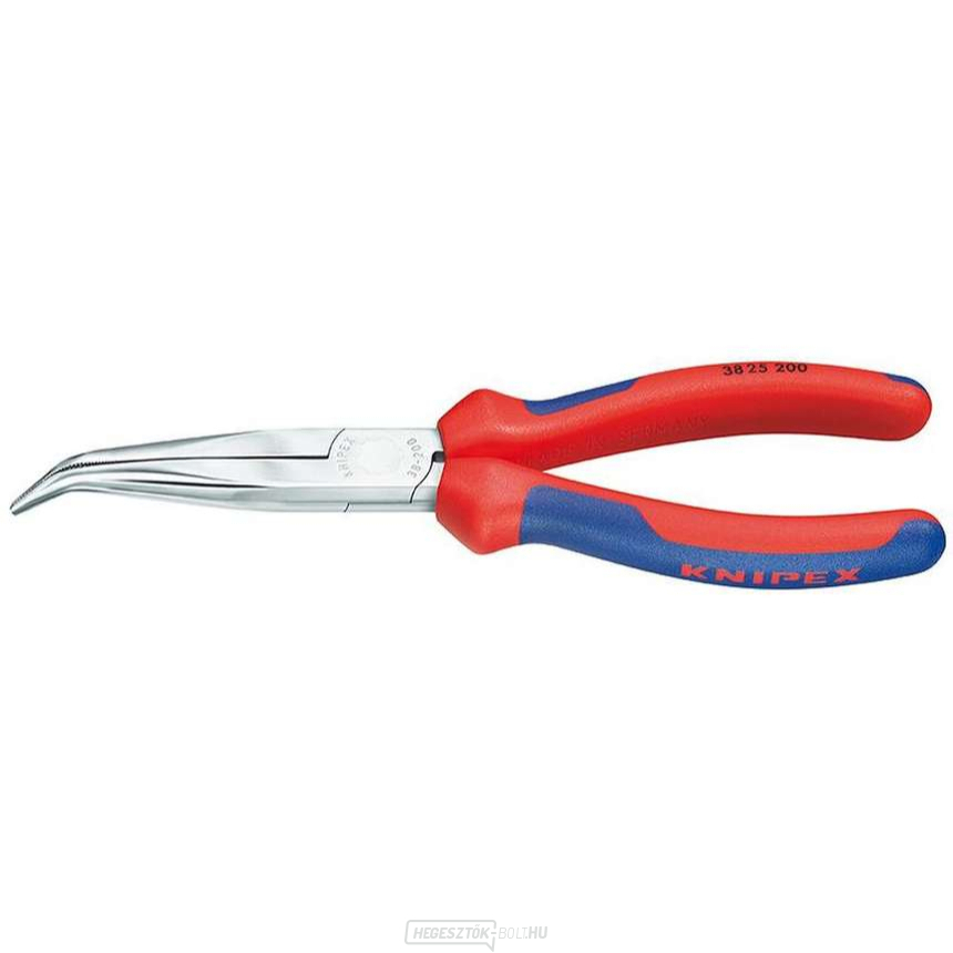 Félkörös fogó mechanikához 200 mm KNIPEX 38 25 200. Krómozott, többkomponensű hüvelyek Félkörös fogó mechanikához 200 mm KNIPEX 38 25 200. Krómozott, többkomponensű hüvelyek gallery main image