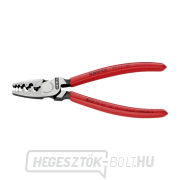 KNIPEX 97 71 180 krimpelő fogó 180 mm-es véghüvelyekhez - polírozott fej, műanyag hüvelyekhez gallery main image