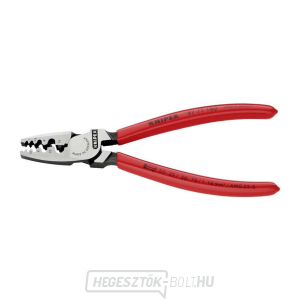 KNIPEX 97 71 180 krimpelő fogó 180 mm-es véghüvelyekhez - polírozott fej, műanyag hüvelyekhez gallery main image