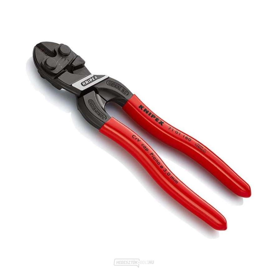 CoBolt S 160 mm Knipex 71 01 160 - polírozott fej, műanyag hüvelyek