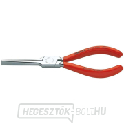 Lapos fogó 160 mm KNIPEX 33 03 160 - krómozott, műanyag hüvelyekkel gallery main image