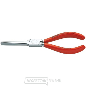 Lapos fogó 160 mm KNIPEX 33 03 160 - krómozott, műanyag hüvelyekkel gallery main image